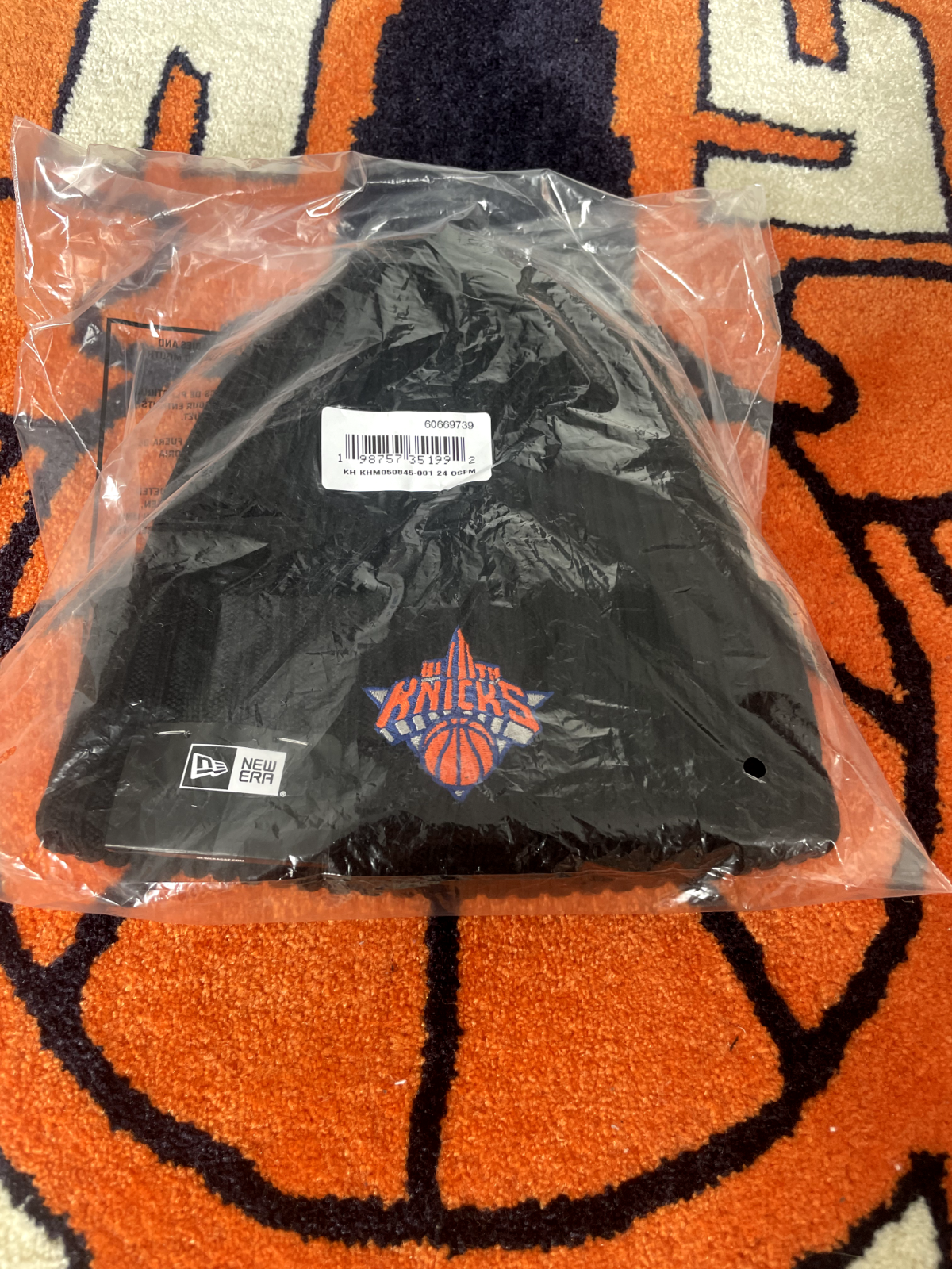 Kith for the New York Knicks Midtown Logo Beanie - New Era Beanie - Sold out!!
