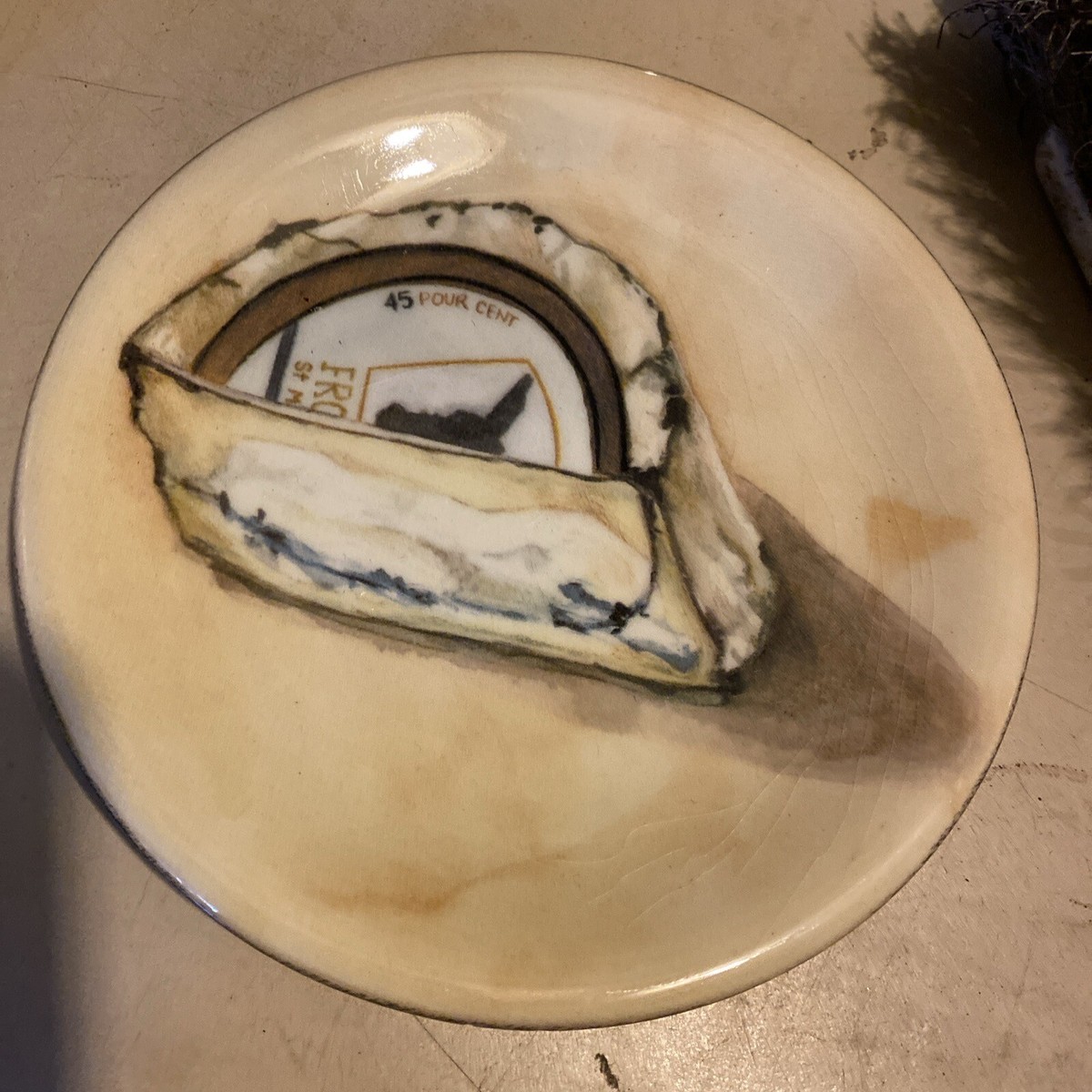 Fromage Cheese by Williams-Sonoma INDIVIDUAL CHEESE PLATE 6” MADE IN ITALY