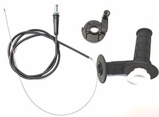 MINI BIKE TWIST THROTTLE CLAMP GRIPS 7/8" FITS COLEMAN CT100U CT200U CT200U-EX