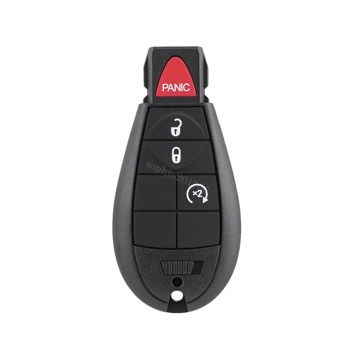 Smart Remote Key Fob Shell Case For Jeep Grand Cherokee 2014-2018 – 5-Button, 433MHz