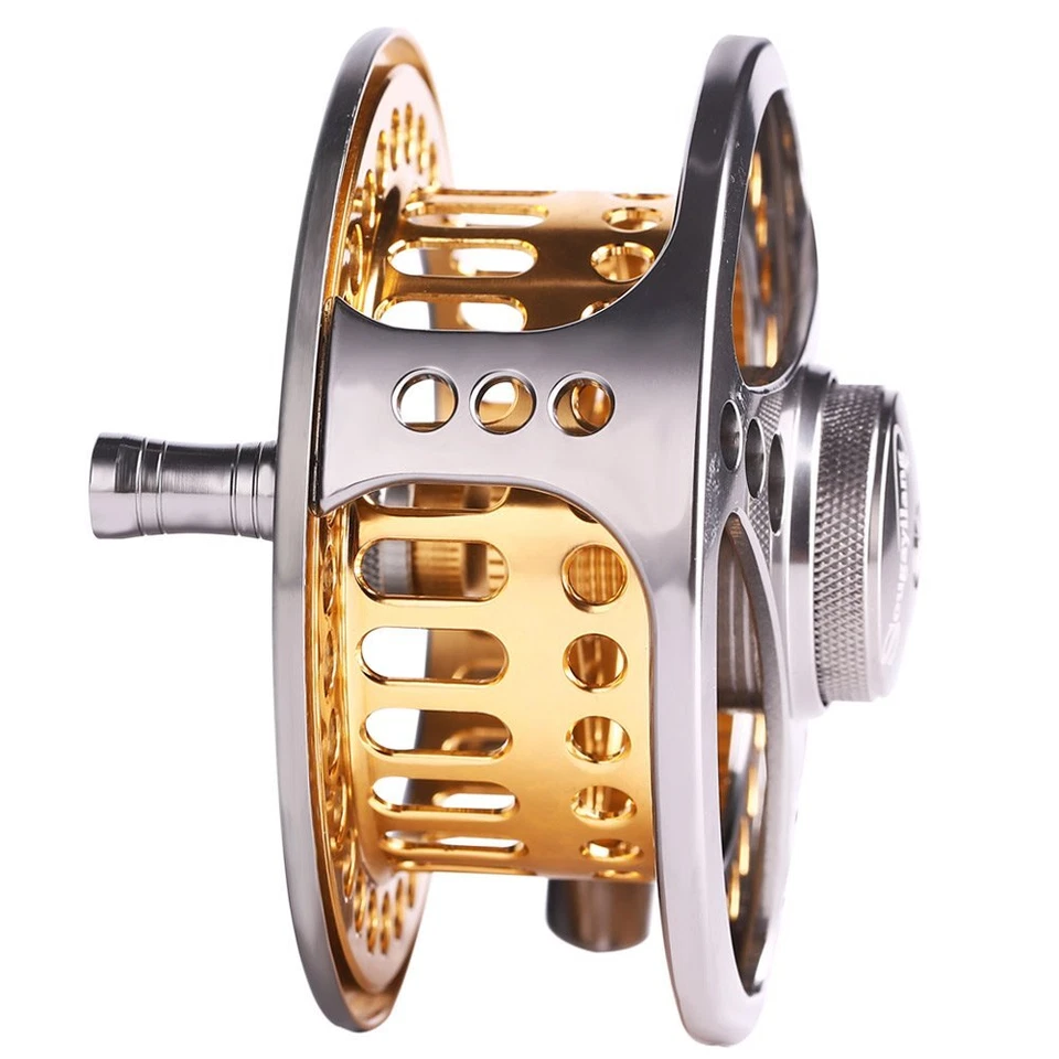 Sougayilang Fly Fishing Reel Large Arbor 2+1 BB with CNC-machined Aluminum - Image 3 of 4