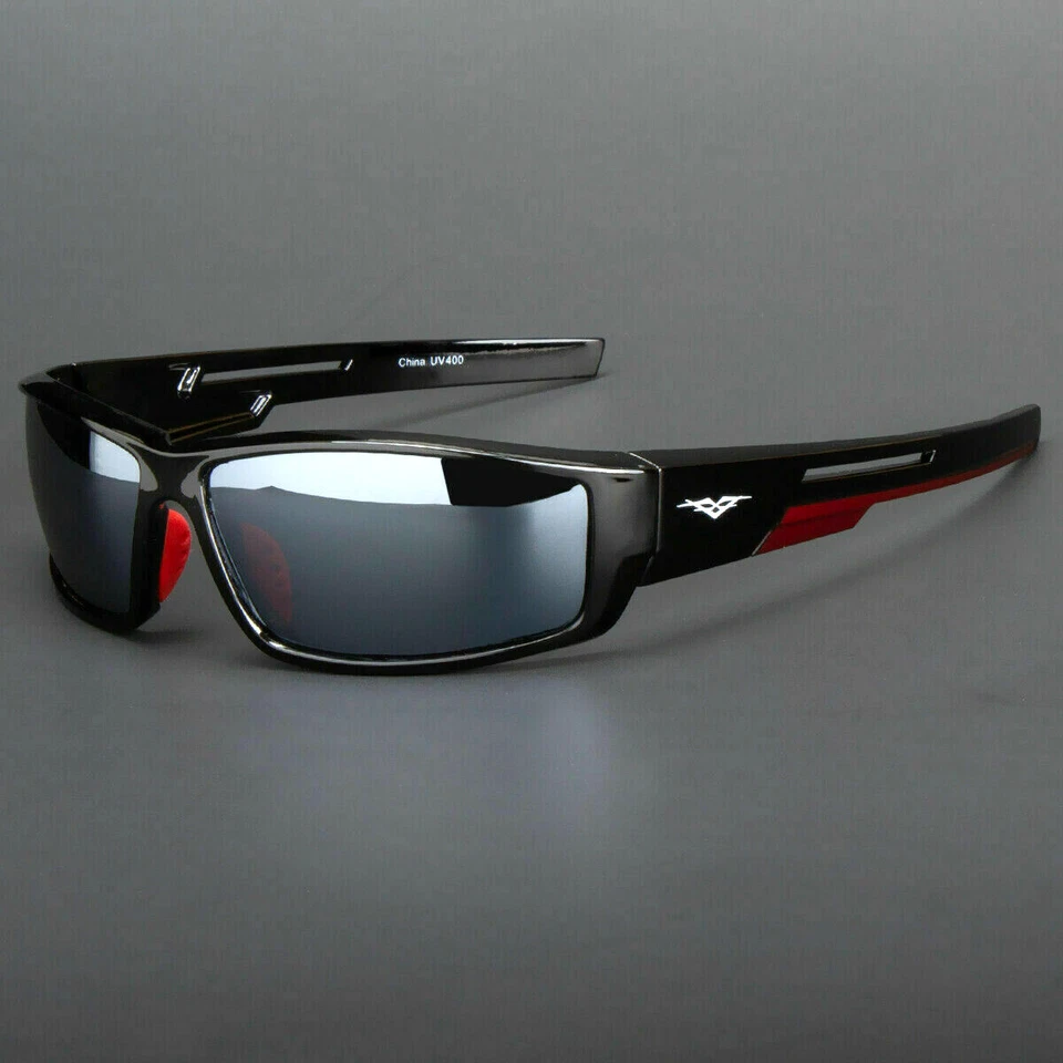 Nuevas gafas de sol polarizadas antideslumbrantes pesca ciclismo conducción deporte el mismo día EE. UU. Foto 2 de 4