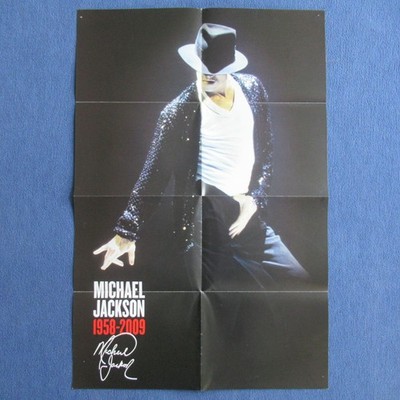 MICHAEL JACKSON POSTER 8 Seiten 1958-2009