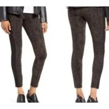 Lysse Snakeskin Print Ponte Leggings sz XL