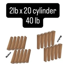 Chavant Autostyle Medium Industrial Design Clay , 2 Lb x 20 Cylinder ( 40 LB )