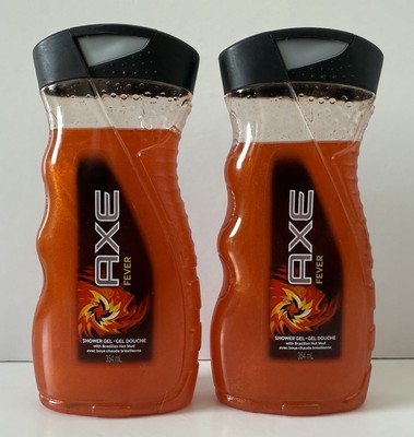 2 X Axe Fever Brazilian Hot Mud Dragonfruit Body Wash 12oz