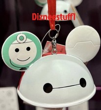 Disney Parks 2026 Baymax Big Hero 6 Iluminado Oreja Sombrero Adorno Navidad NUEVO