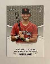 2021 Leaf Perfect Game All-American Classic #33 Jayson Jones