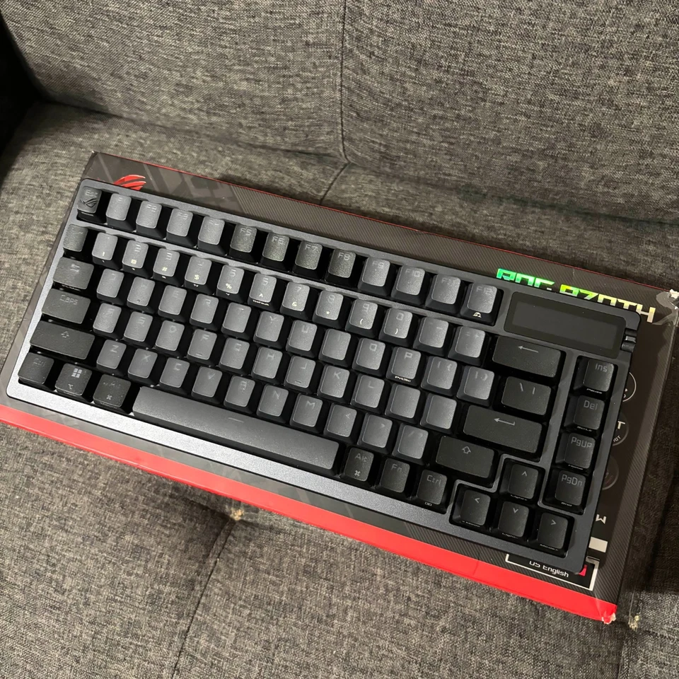 ASUS ROG Azoth 75 Wireless Mechanical Gaming Keyboard NX Snow Switches OG Box - Image 2 of 2