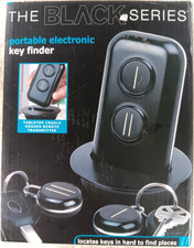Wireless Portable Electronic Key Finder NEW Black Series 2 Fobs 45ft Range