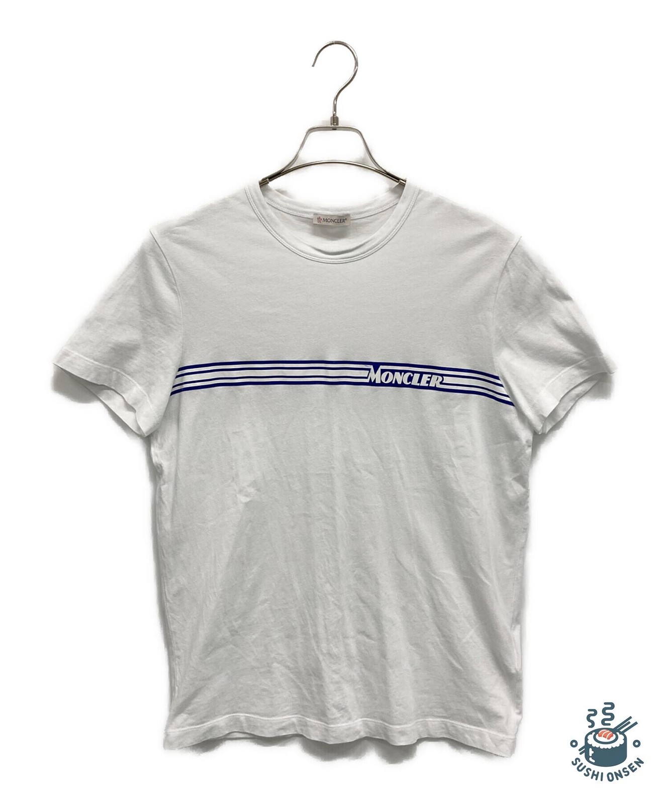 MONCLER T-shirt Size: M White Men F10918C70710