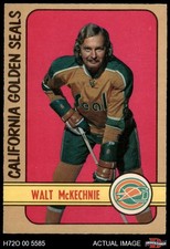 1972 O-Pee-Chee #192 Walt McKechnie Golden Seals 6 - EX/MT