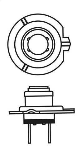 Bulb, headlight BOSCH 1 987 302 078 for MG MG ZT 2 2002-2005 - Picture 10 of 12