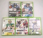 Madden NFL 07 08 09 10 15 Xbox 360 5 Game Football Bundle Lot Complete CIB