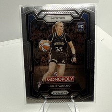 2024 Panini Prizm Monopoly WNBA - Julie Vanloo #34 Silver Prizm (RC)