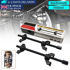2PCS 380mm Car Coil Spring Compressor Heavy Duty Tool Suspension Clamp Tool Kit