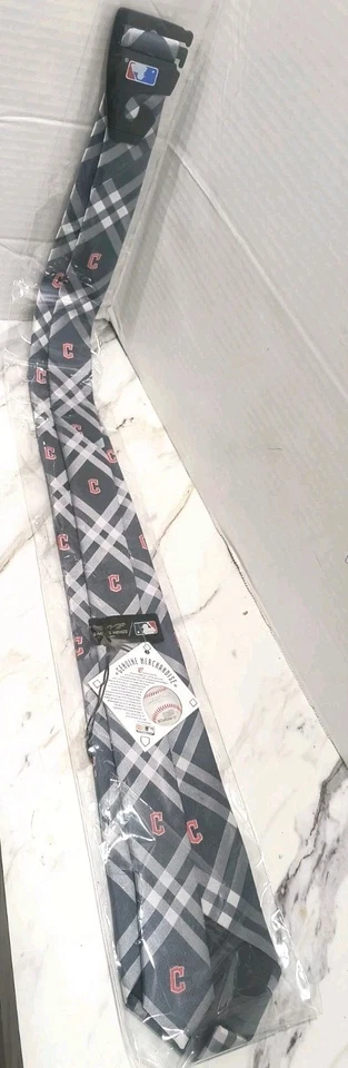 Cleveland Guardians Neck Tie MLB New Package Baseball Eagles Wings  - Image 2 of 3