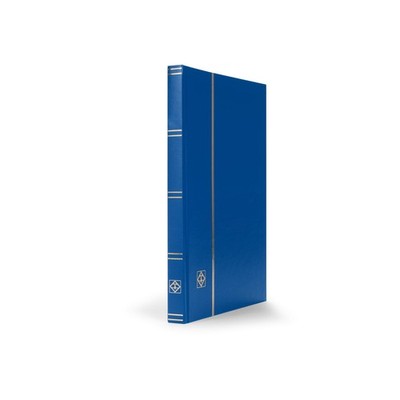 LIGHTHOUSE    BASIC  Hard Cover Stockbook for Stamps - 32 Black Cardstock 6 x...
