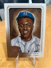 Jackie Robinson 2003 Donruss Diamond Kings #160 Dodgers! 2 Card Min! Read Desc!