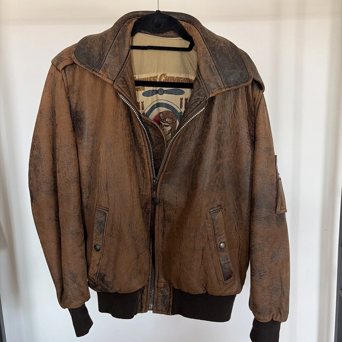 25+ Chevignon Leather Outer Shell Jackets for Men for sale
