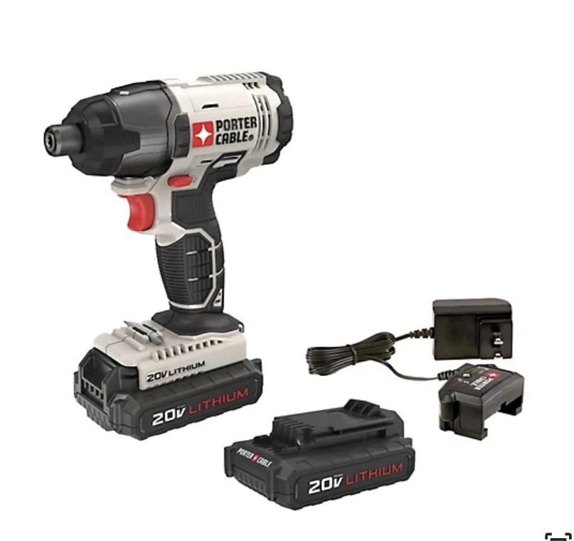 PORTER-CABLE 20 V Battery Included Impact Drivers for sale | eBay (新品 )PORTER-CABLE 充電式インパクトドライバーバッテリー2つ