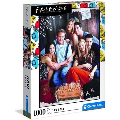 Clementoni Puzzle 1000 Teile Friends TV Serie Jungen Freunde