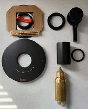 Rohl TLB44W1LMTCB Lombardia Two Function Thermostatic Valve Trim, Tuscan Brass