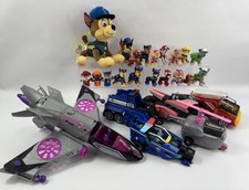 Mega PAW Patrol Lot - 25 Pc - Mighty Pups Jet, Vehicles, Figures, Plush