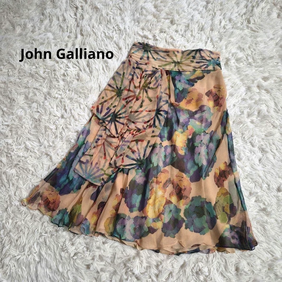 スカート John Galliano Skirt Silk Skirts John Galliano for sale | eBay