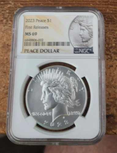 2023 Peace dollar NGC MS 69 First Releases