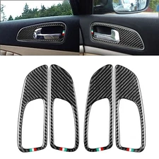 4PCS Interior Door Handle Panel Cover Trim For Alfa Romeo 159 2004-2012