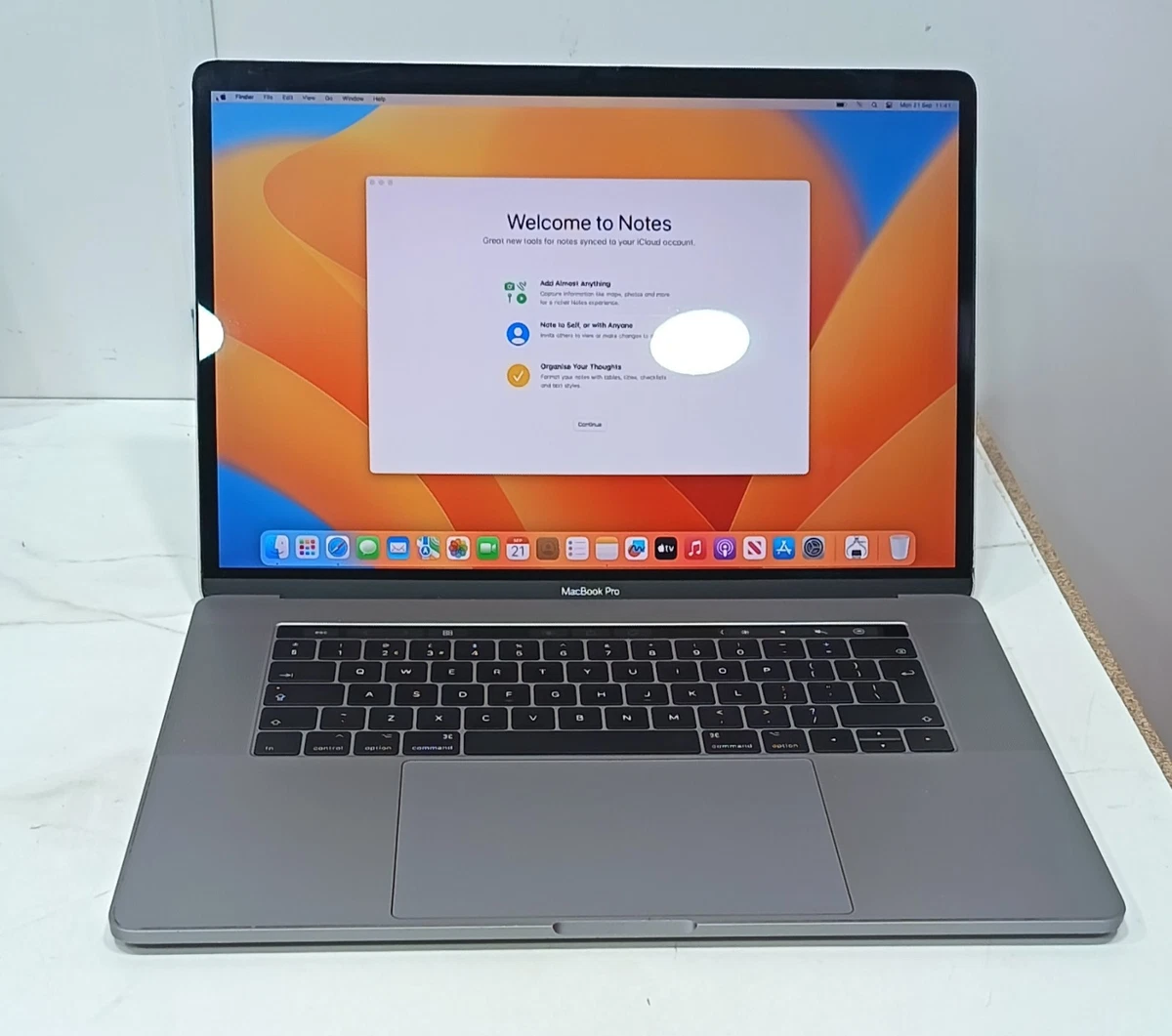 Apple MacBook Pro Intel Core i7 7th Gen. 16GB Laptops for sale