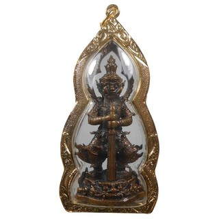 TOP REAL THAWWESSUWAN LP ITT OLD THAI BUDDHA AMULET PENDANT RICH MONEY !!!