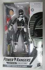 2022 Hasbro Power Rangers Lightning Collection Mighty Morphin Black Ranger