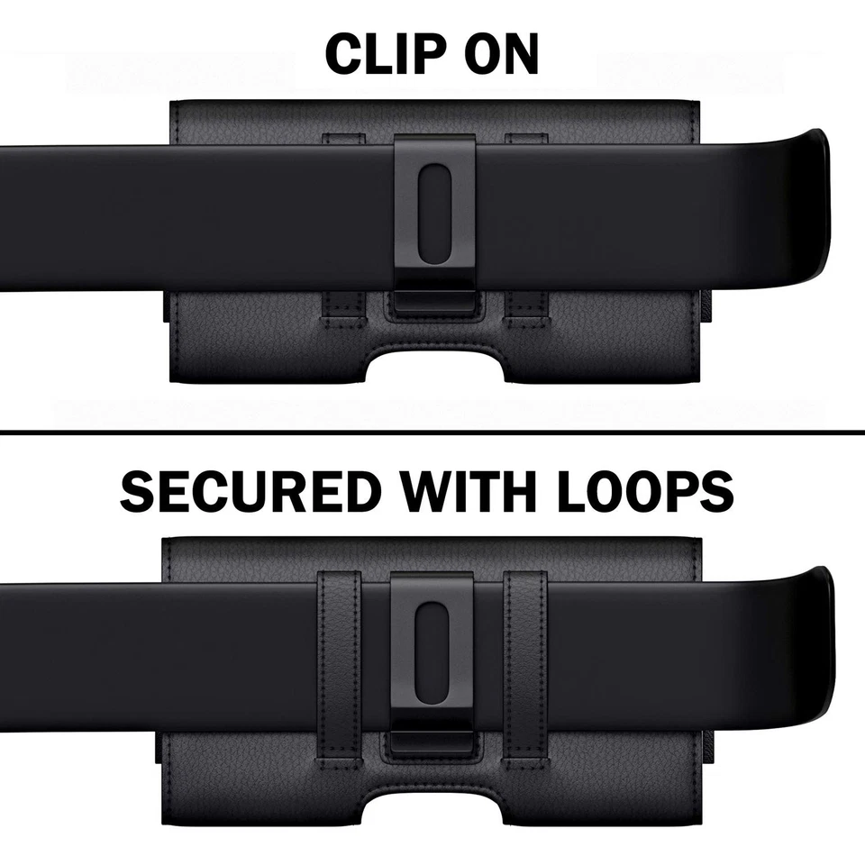 PiTau iPhone Xs Max Holster, iPhone 8 Plus 7 Plus Belt Clip Case, Premium - Image 3 of 4