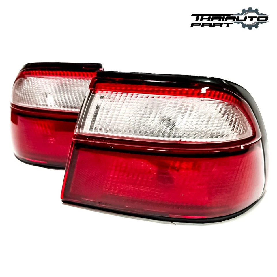 Par de luces traseras sin enchufe para Nissan Sentra Sunny B14 1998-2000 Foto 2 de 4