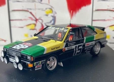 1/43 Trofeu TR1614 Audi Quattro 1981 Monte Carlo Rally #15 Mouton & Arrii