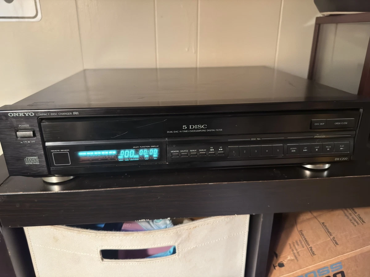 Onkyo Home Audio CD Players & Recorders 5-9 CD Changer Capacity