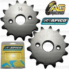 Apico Front Sprocket 14T Teeth Tooth For Honda CR 80 1986-2002 Motocross New