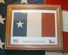 Dodson's Historic Lone Star Flag of Texas..Sarah Dodson, Texas Wall Decor