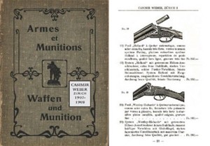Casimir Weber 1907 8 Moderne Waffen Und Munition Zurich Suisse Ebay