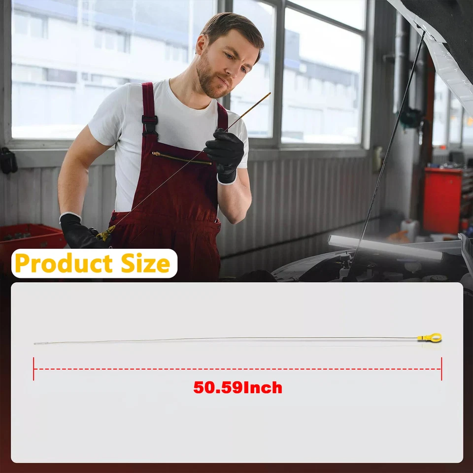 2X Varilla de medición de aceite para Ford F-250 F-350 Super Duty 2011-2016 6,7 L diésel Foto 2 de 4