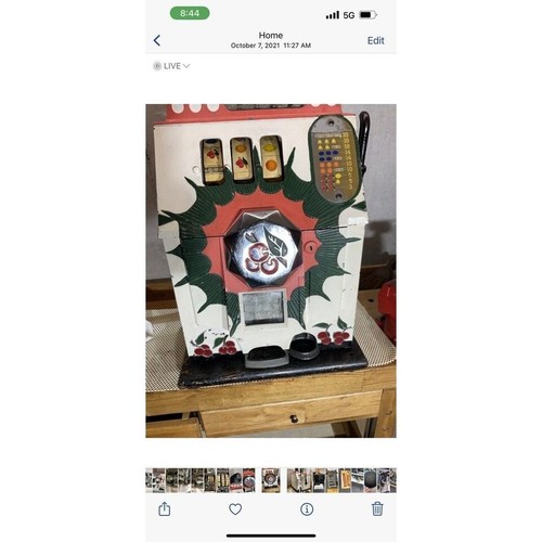 1937 Mills Bursting Cherry 5 cent (Orig Mellon Bell) - Picture 8 of 10