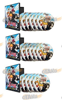 海外版DVD BLEACH TVアニメ シリーズ1〜16全366話 DVD Bleach Vol.1-366 End+4Movie+ 2 Special+Live Action +Thousand