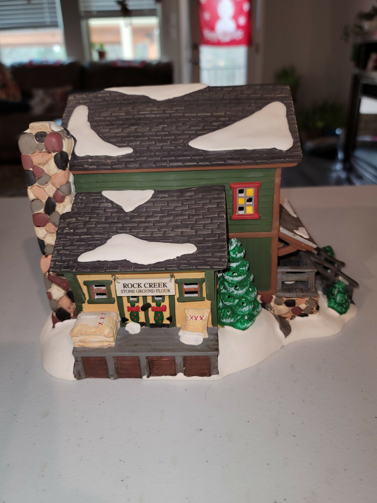 DEPARTMENT 56 54932 Original Snow Village ROCK CREEK MILL HOUSE RETIRED eBay
