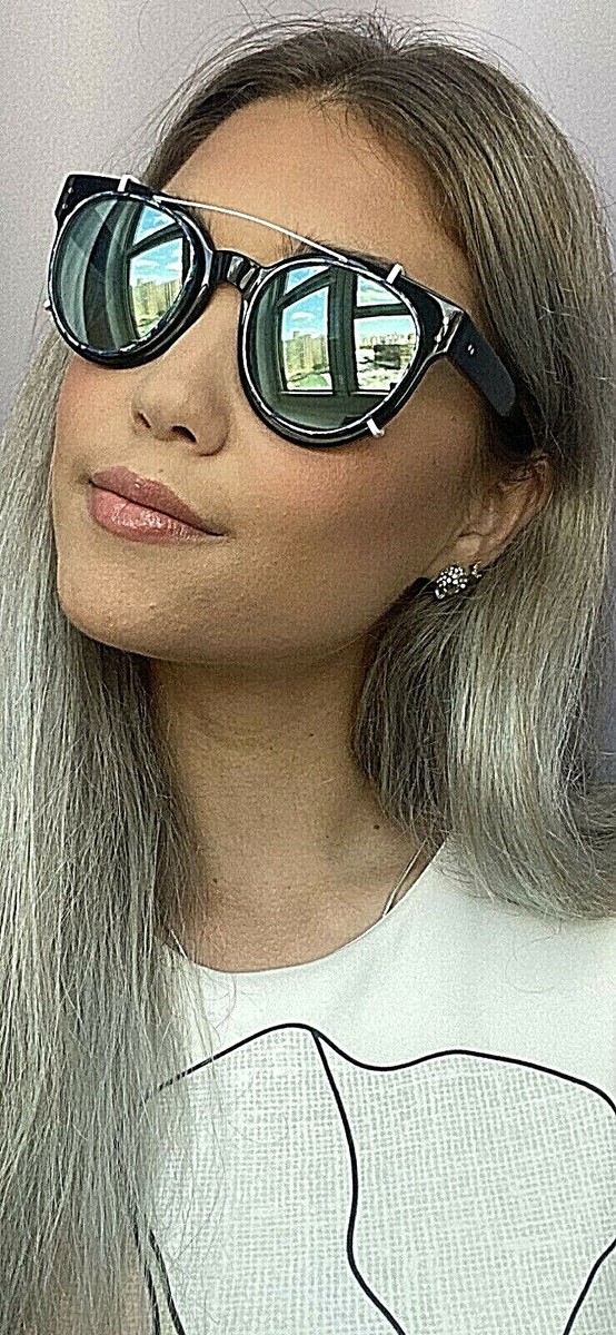 サングラス THIERRY LASRY Woman Sunglasses Black TL202020 101 New Garrett Leight Thierry Lasry Black 50mm Women's