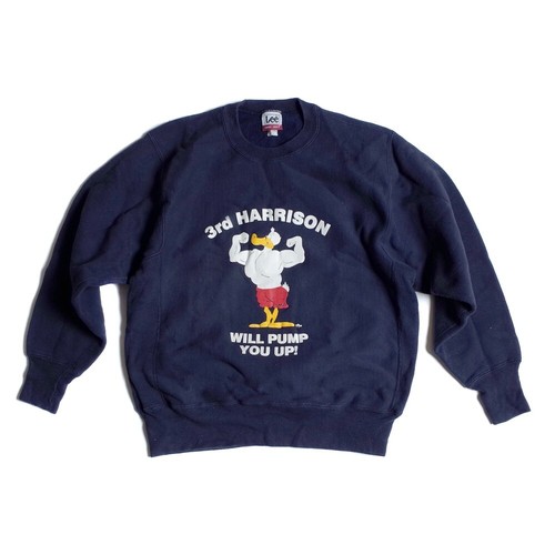 1990s LEE Cross Grain Western Michigan Univ 3rd Harrison Sweatshirt