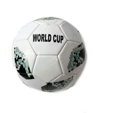 World Cup Championship ALL WEATHER Soccer Ball Official Size 5 - White