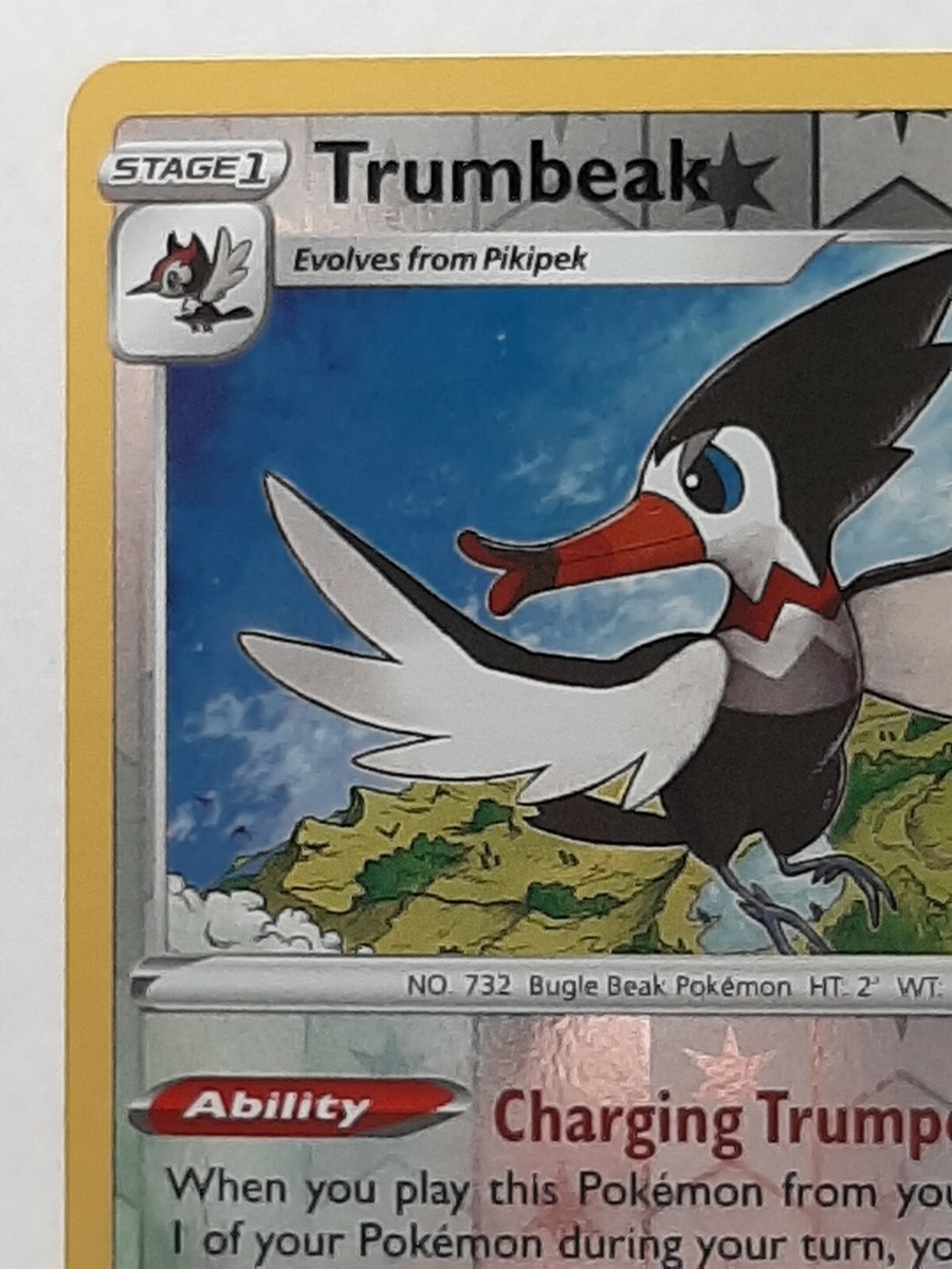 Trumbeak 144/185 Pokemon Vivid Voltage Reverse Holo Colorless New