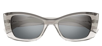 Saint Laurent Women\'s SL 593 Sunglasses Mirror Saint Laurent SL 593 Beige/Grey Mirrored (003) Sunglasses | eBay main image 3